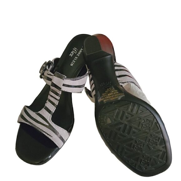 Anne Klein Animal Print Slingback Heels NIB - Picture 4 of 4